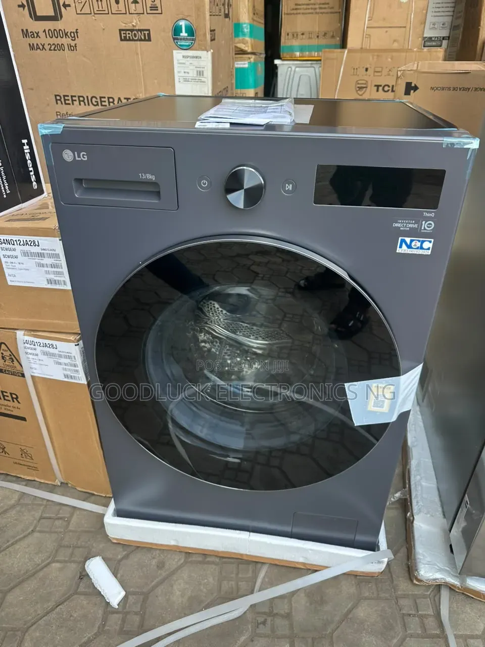 13kg Washer/8kg Dryer Front Load Automatic Wash