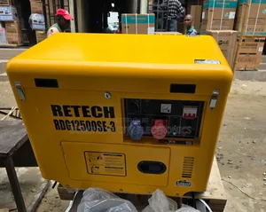 This Is Retech Three Phase Diesel Soundproof Gen 10kva 100%copper Coil