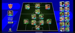eFootball Mobile Account – 3219 Team Strength