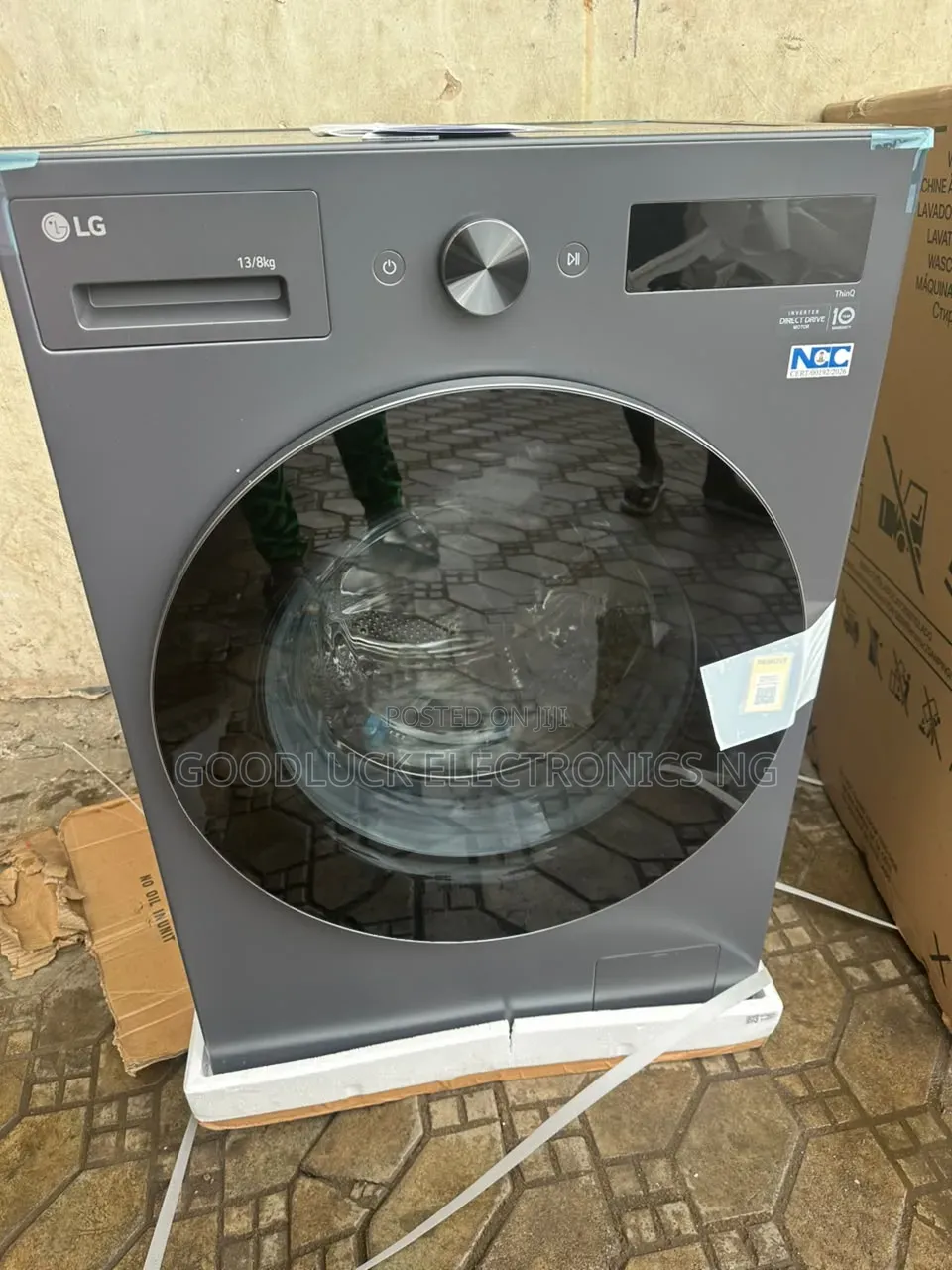13kg Washer/8kg Dryer Front Load Automatic Wash