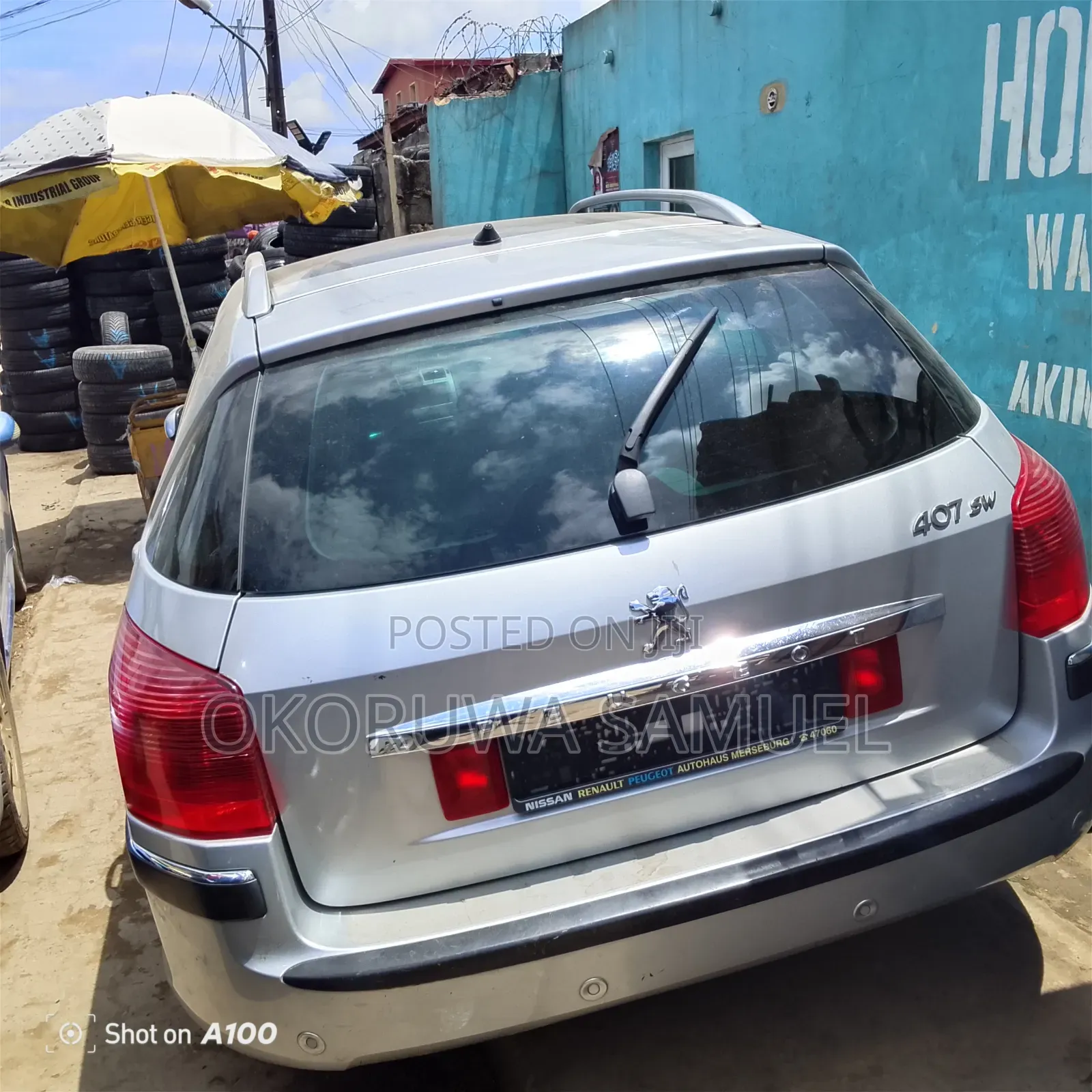 Peugeot 407 2004 Silver