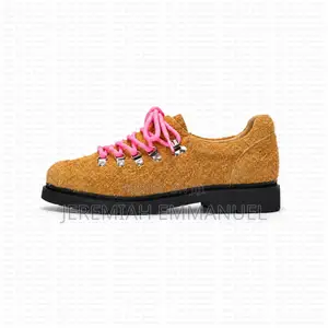 Mustard Textured Derby Shoes | LOTS