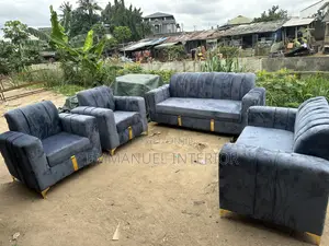 A Combination of Ash and Brown Sofa