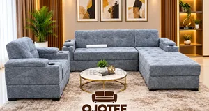 L Shaped Cushion Chair