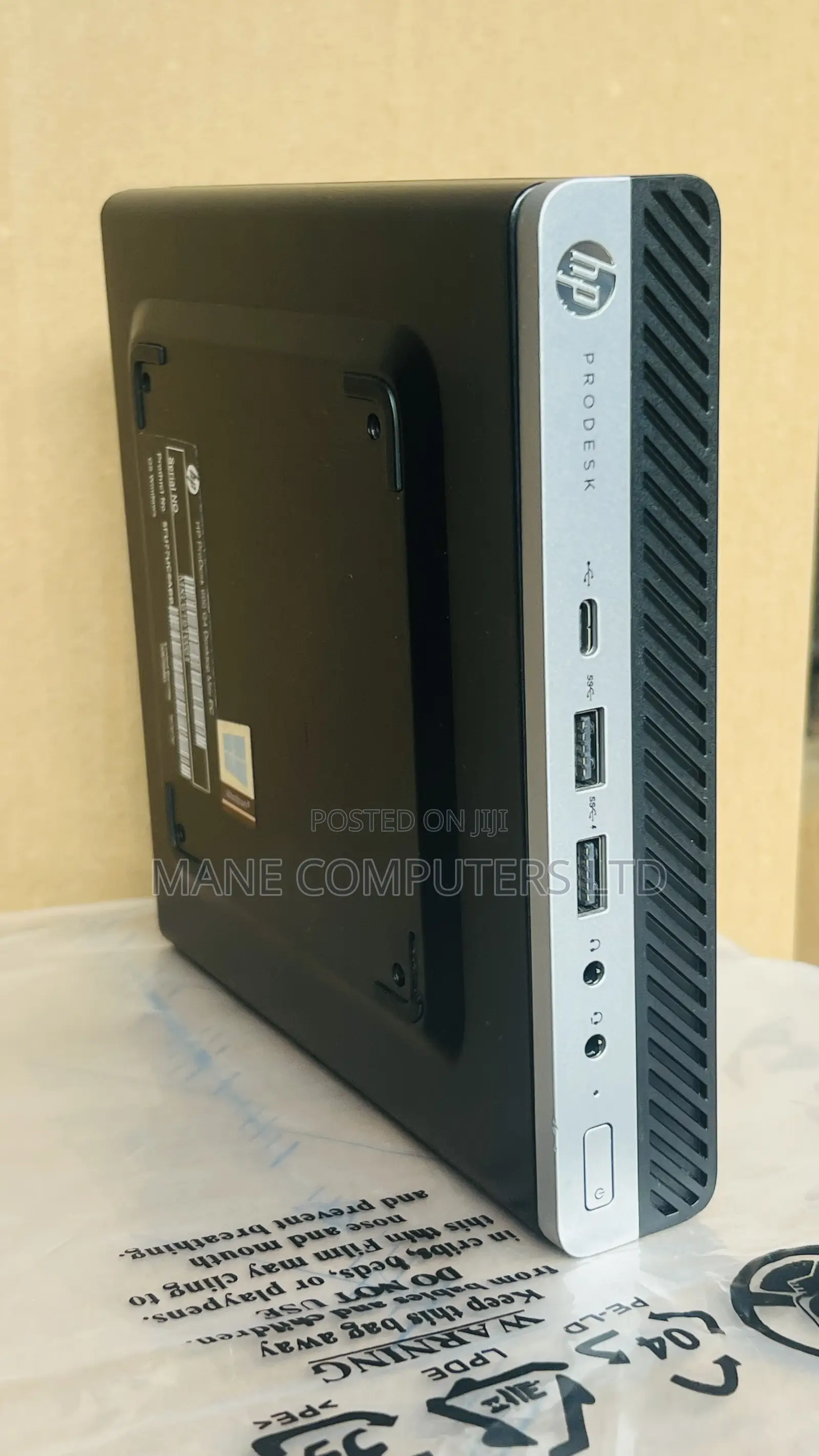 New Desktop Computer HP EliteDesk 800 G4 8GB Intel Core i5 SSD 256GB