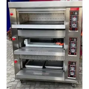 3 Deck 6 Trays Oven