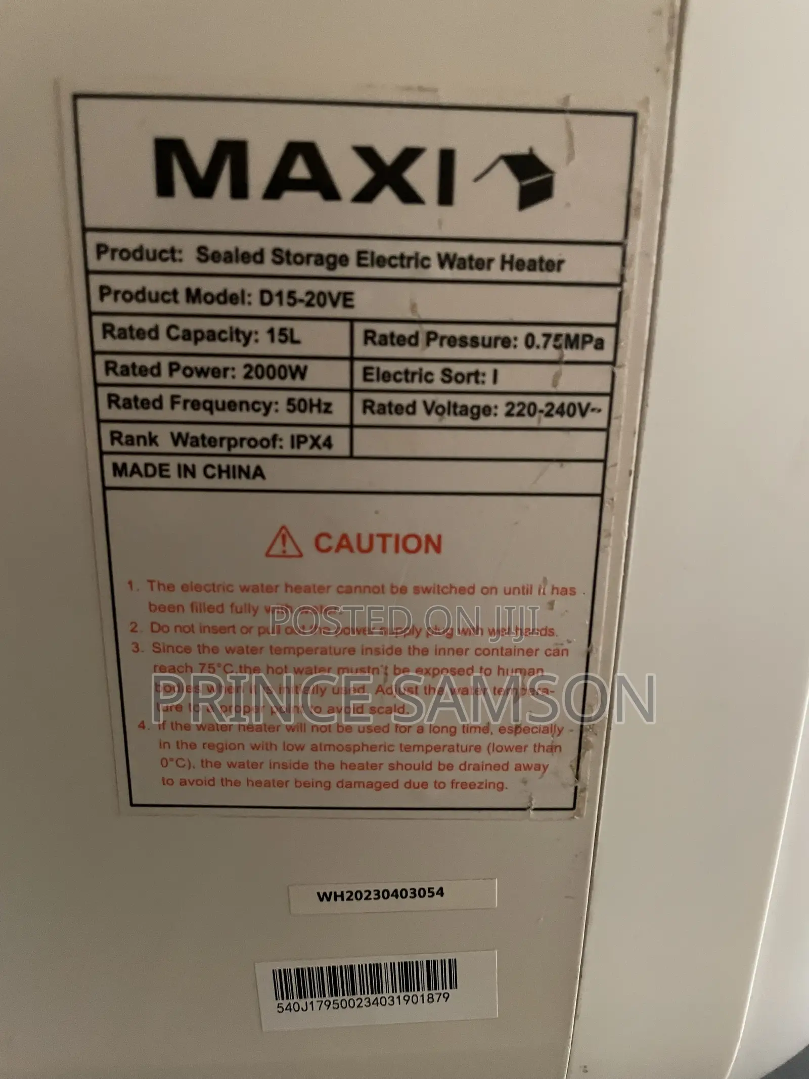 Water Heater