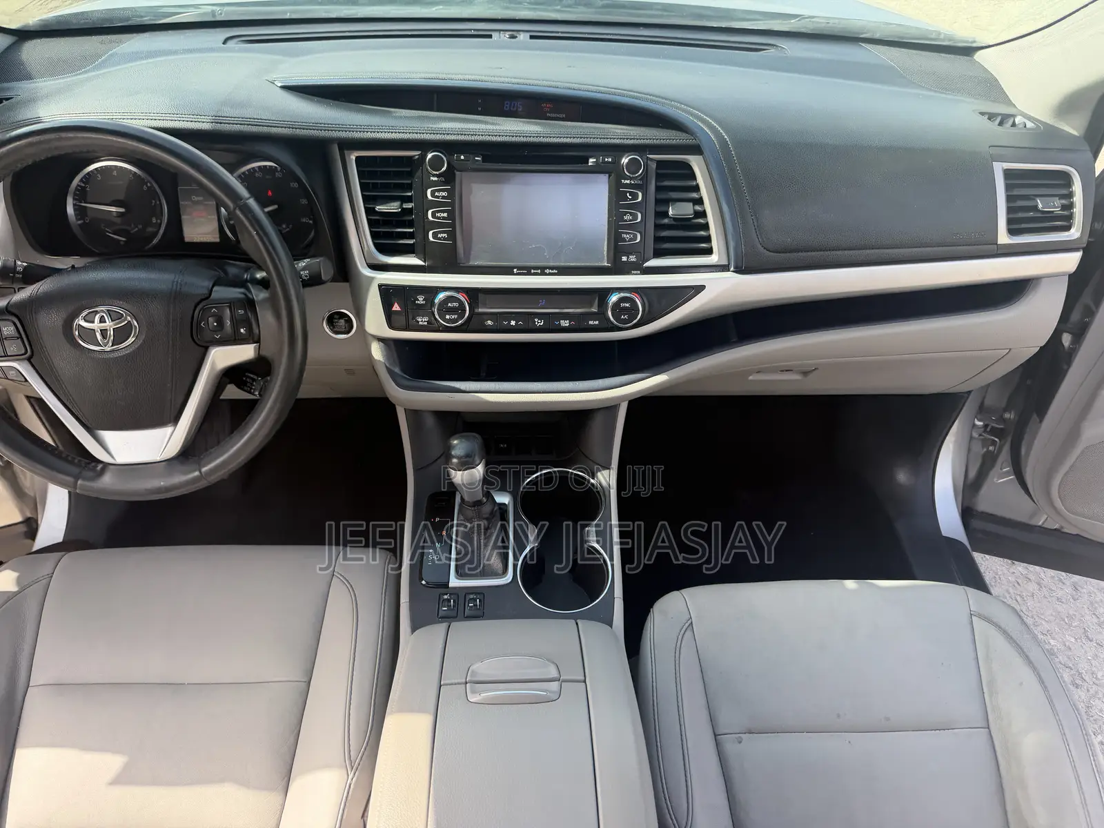 Toyota Highlander 2016 Silver