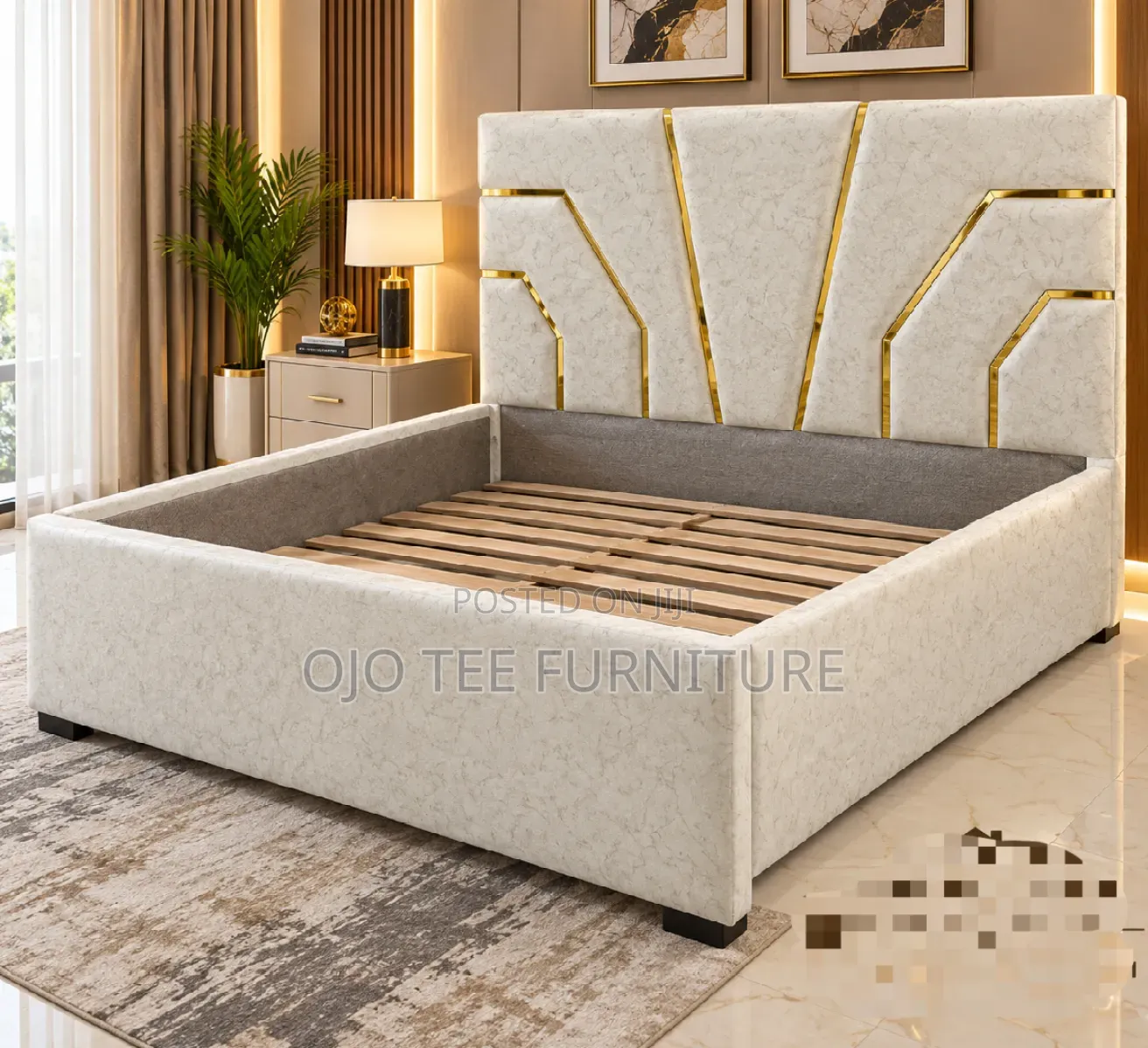 Padded Bed Frame