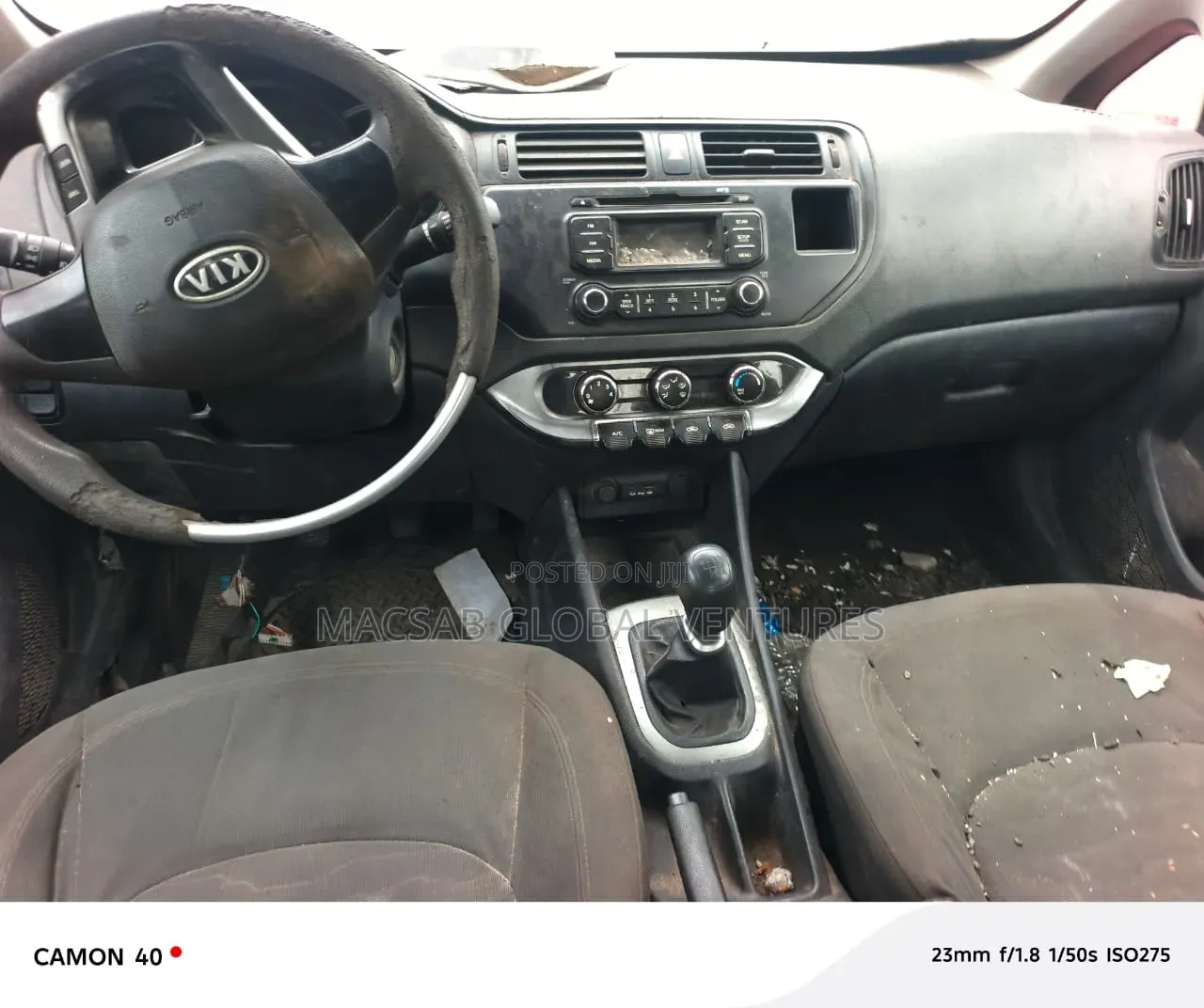 Kia Rio 2012 Red