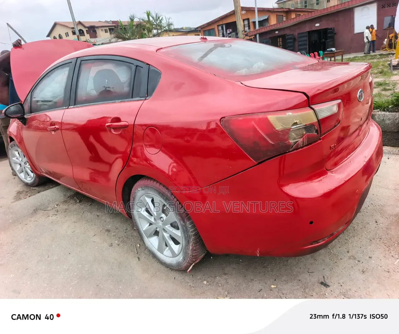 Kia Rio 2012 Red