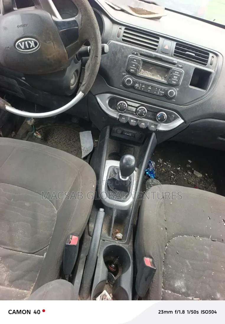 Kia Rio 2012 Red