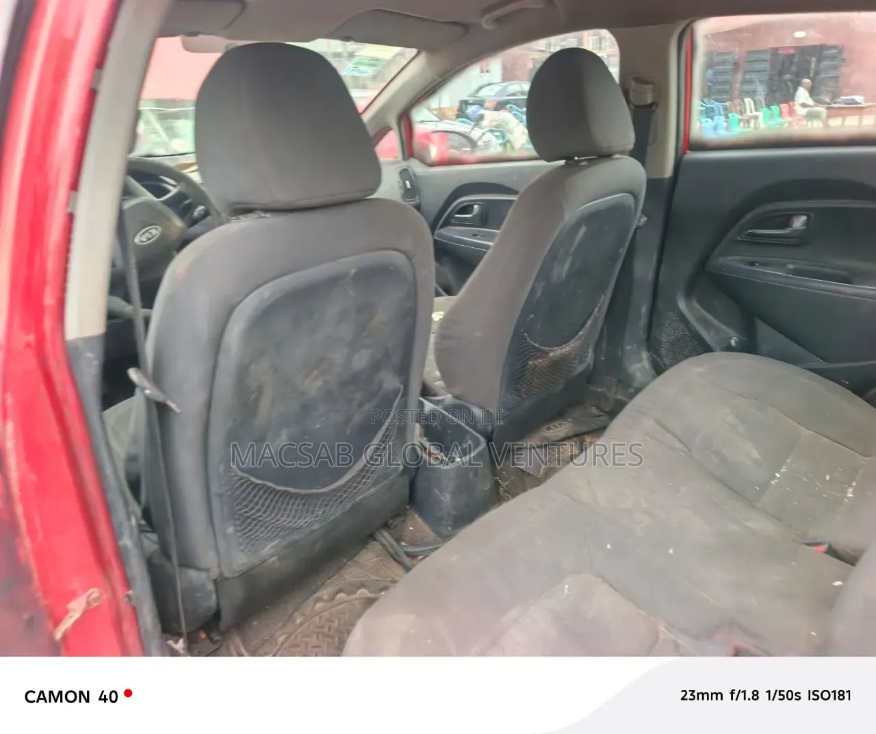 Kia Rio 2012 Red