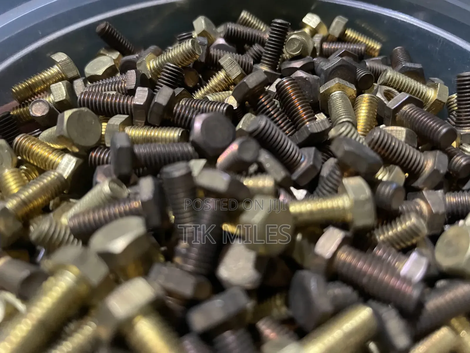 Brass Hex Head Bolt M5 × 25mm