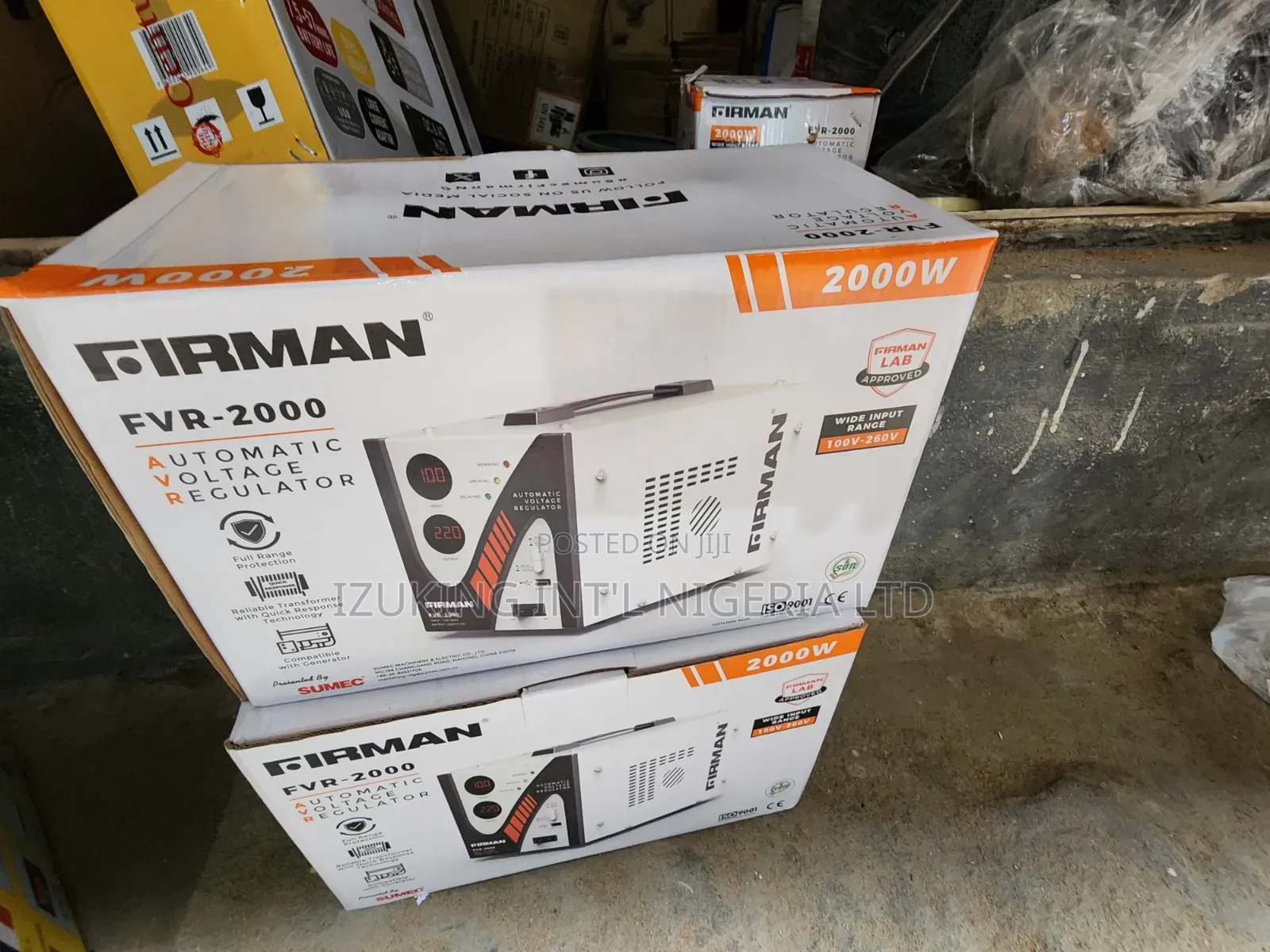 FIRMAN Stabilizer (2000 WATTS)-