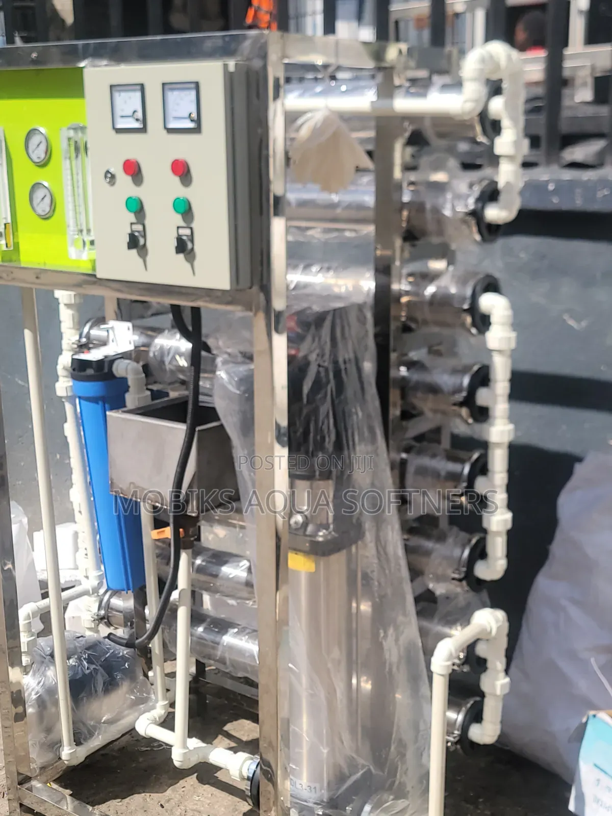 8 Membrane Reverse Osmosis Machine