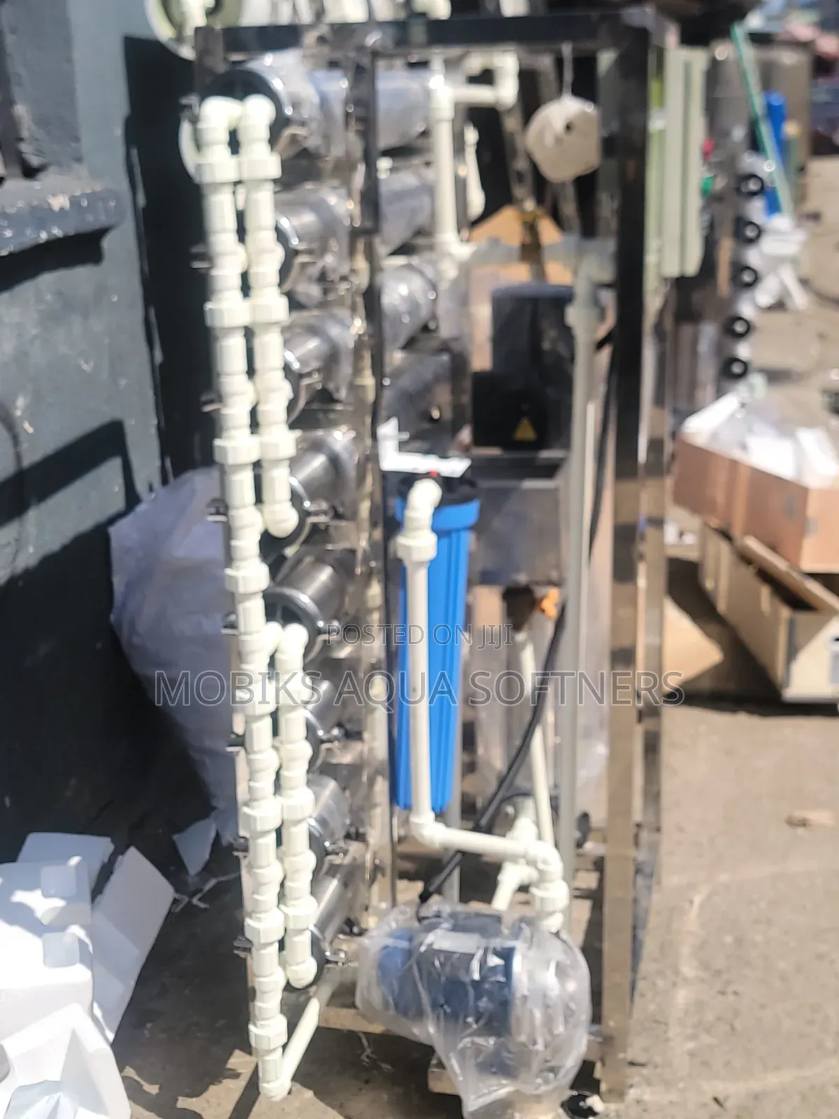 8 Membrane Reverse Osmosis Machine