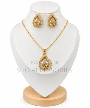 Zirconia Female Jewelry Non Tarnish Set