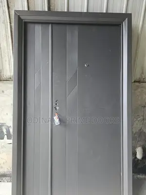 7ft by 4ft German Security Steel Door (Wave Line Design)