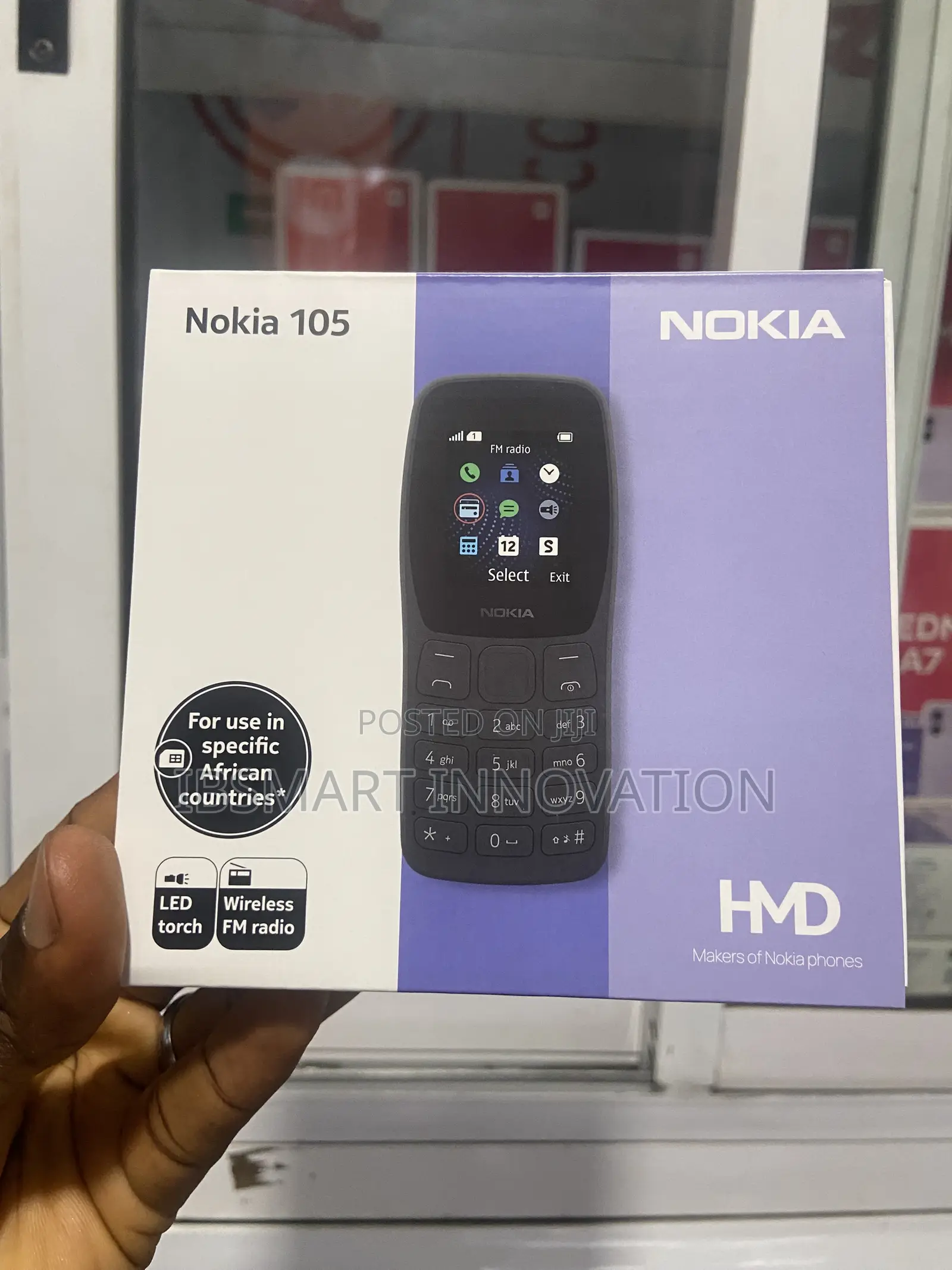 New Nokia 105 Black