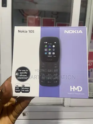 New Nokia 105 Black