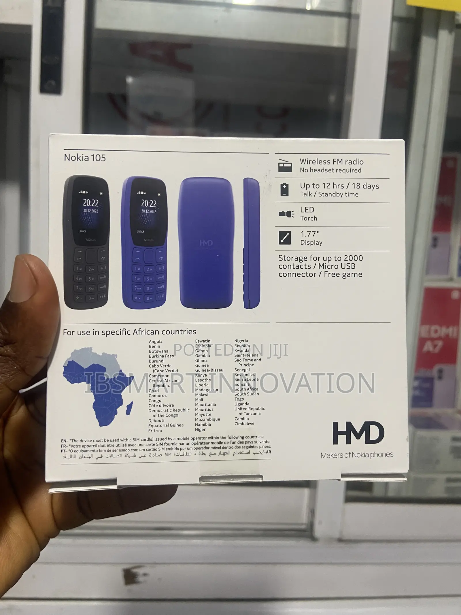 New Nokia 105 Black