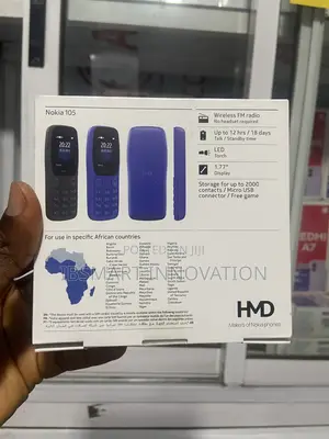 New Nokia 105 Black