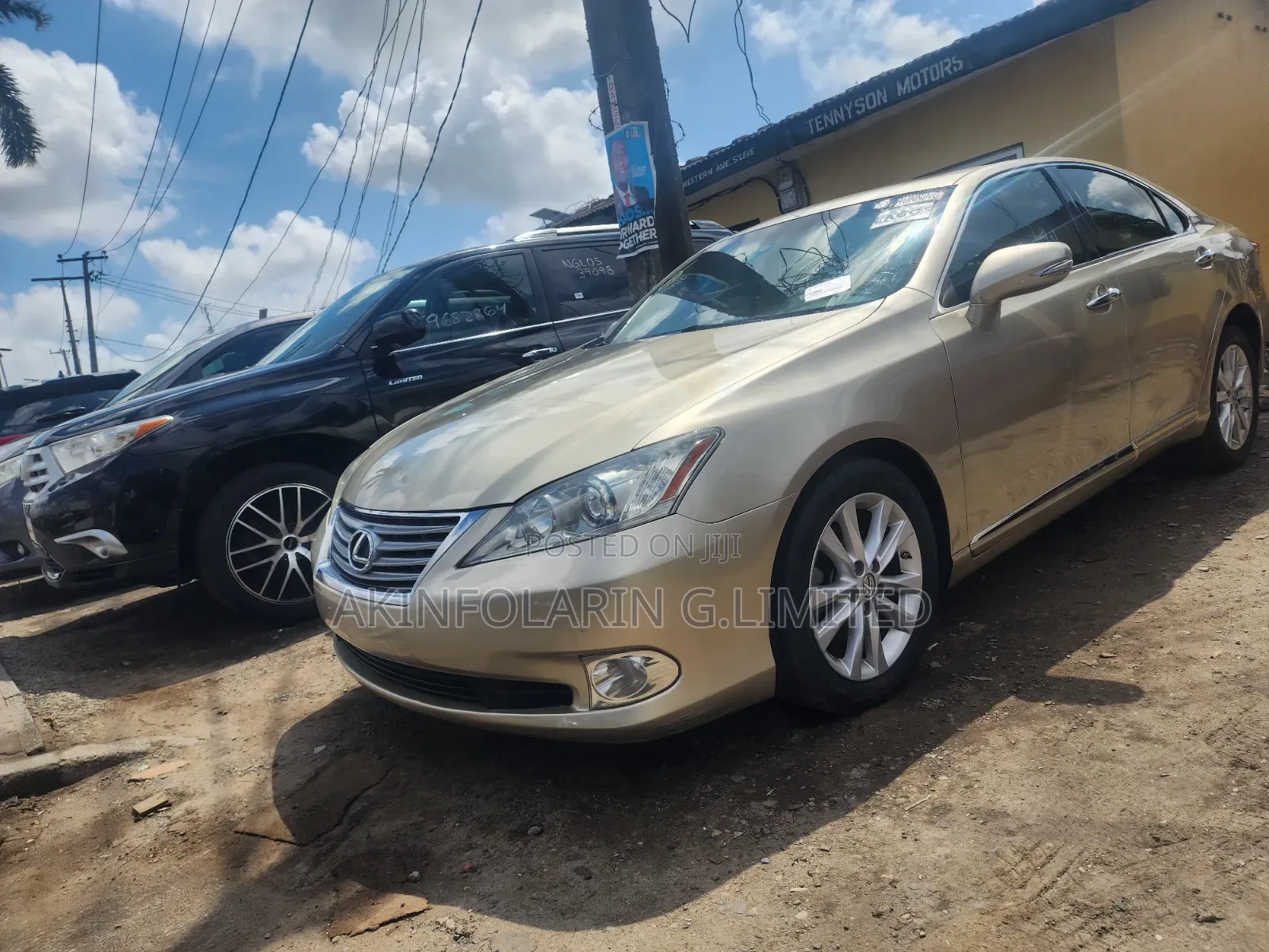 Lexus ES 2012 Gold