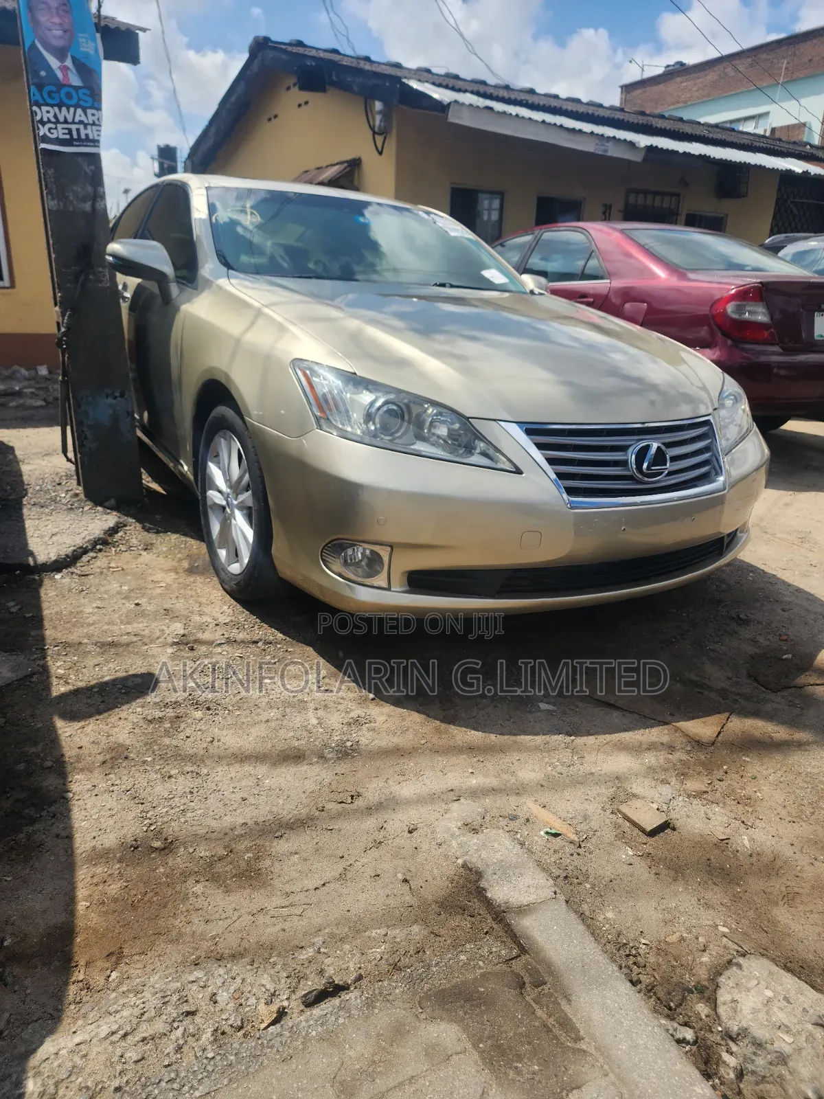 Lexus ES 2012 Gold
