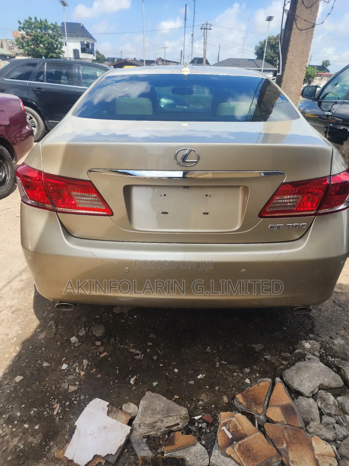 Lexus ES 2012 Gold