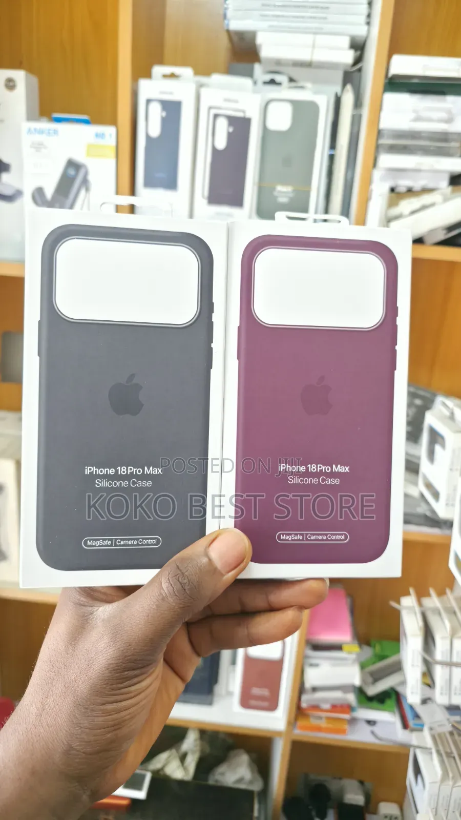 iPhone 18pro Max Original Silicone With MagSafe Charger