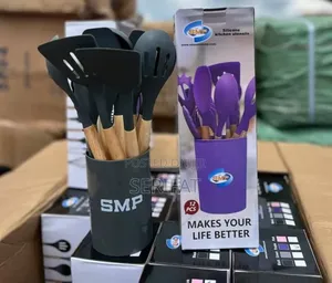 JD SMP 12 PCS Silicon Spoon 19 PCS Silicone Spoon + Chopper Osogbo