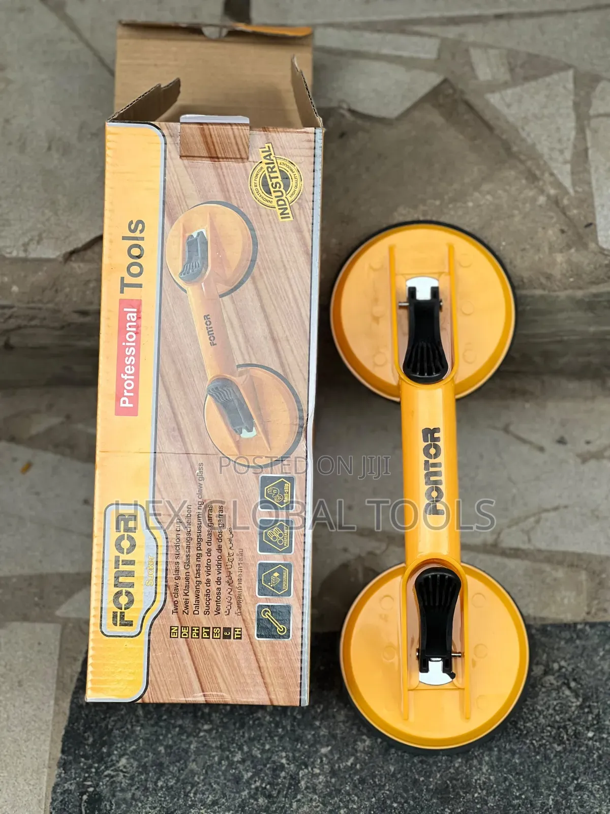Fontor Two Claw Glass Suction Cup