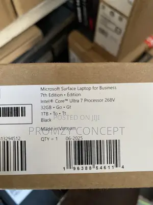 New Laptop Microsoft Surface Laptop 32GB Intel Core Ultra 7 SSD 1T