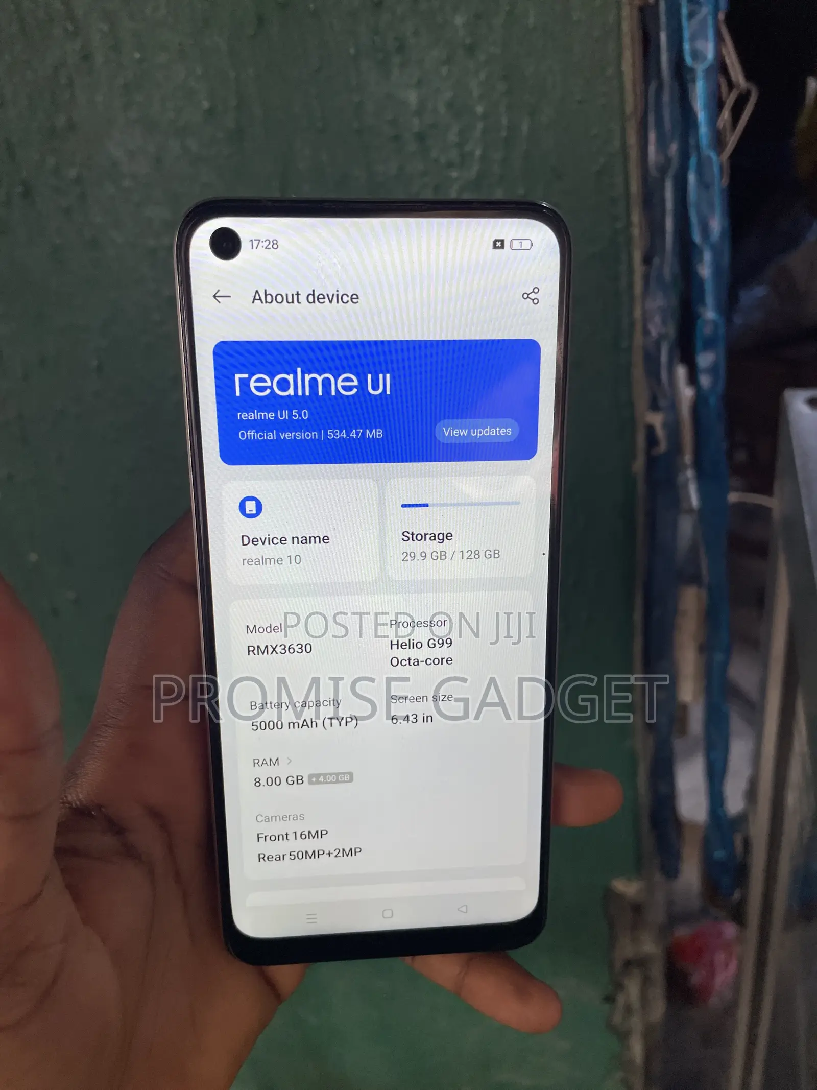 Realme 10 128 GB Black