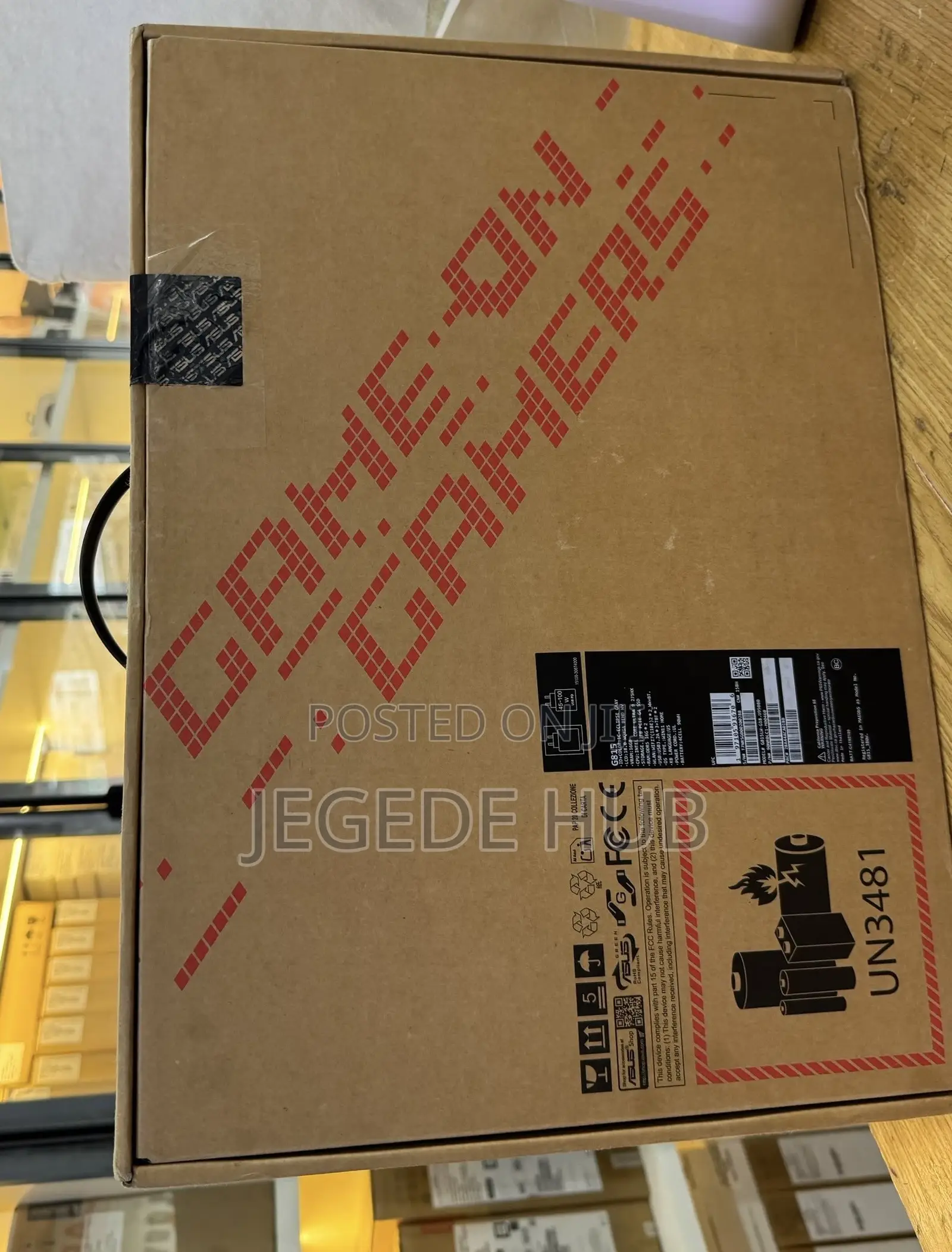 New Laptop Asus ROG Strix G18 32GB Intel Core Ultra 9 SSD 2T