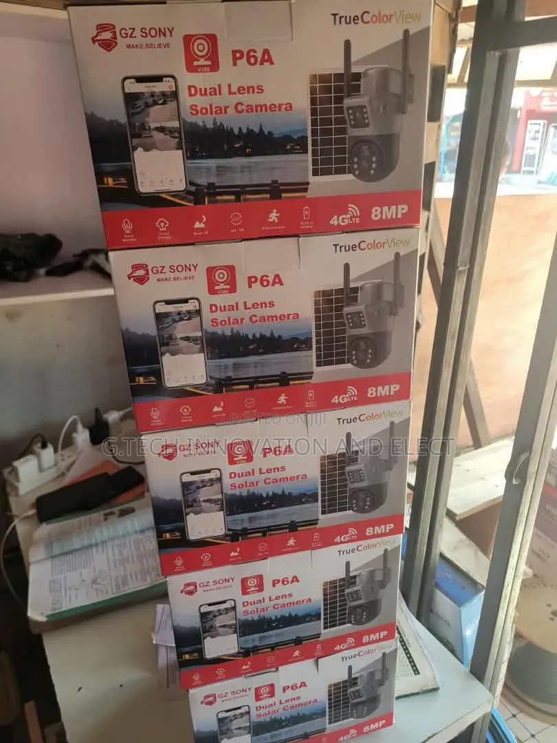 Dual Lens Solar PTZ Camera