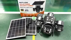 Alfa 3 Lens Solar CCTV Cameras