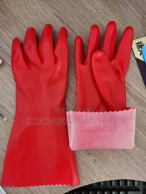 PVC/Red Rubber Handglove