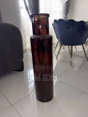 Tall Glass Vase
