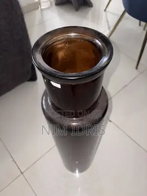 Tall Glass Vase