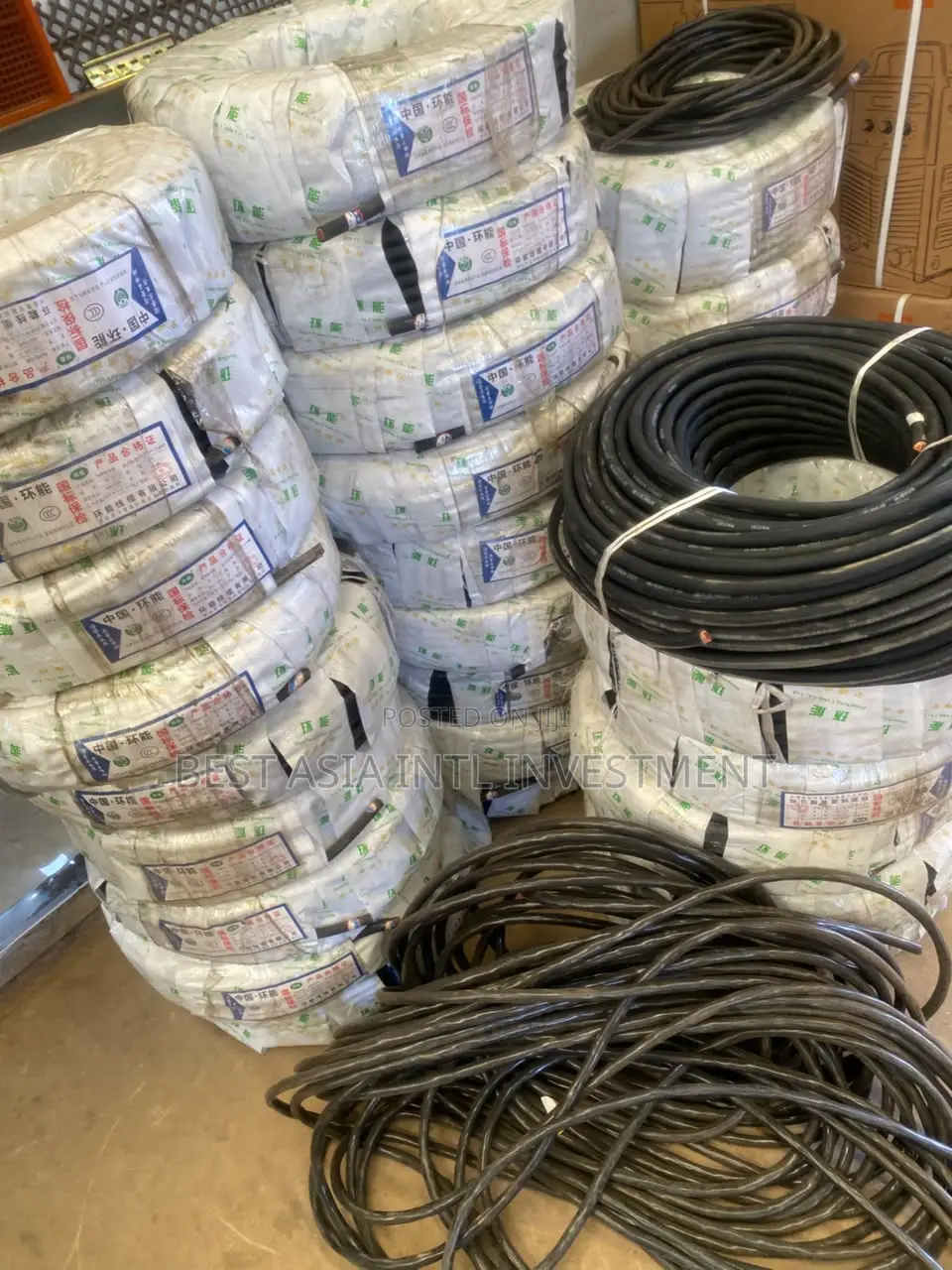 Heavy-Duty Underground Electrical Power Cable