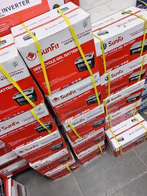 75ah Sunfit 12v Deep Cycle Gel Battery