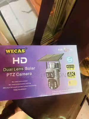 Double Lens Solar 4g Camera