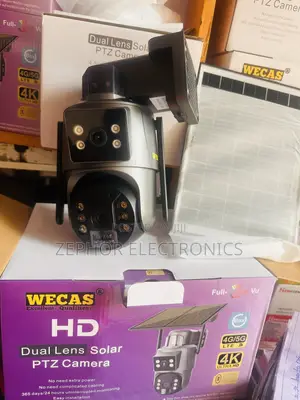 Double Lens Solar 4g Camera