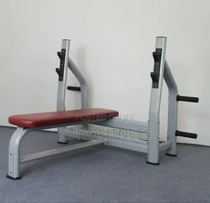 Commercial Flat Weightlifting Bench Press