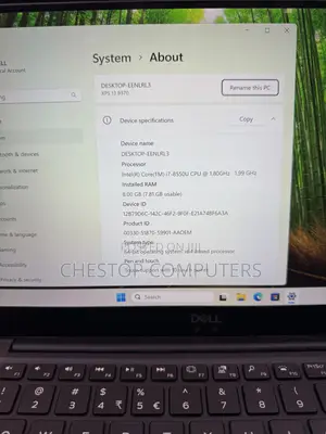 Laptop Dell XPS 13 8GB Intel Core i7 SSD 256GB