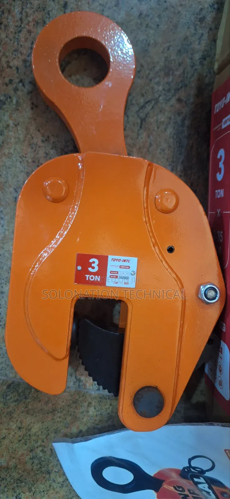 Vertical Lifting Clamp Toyo