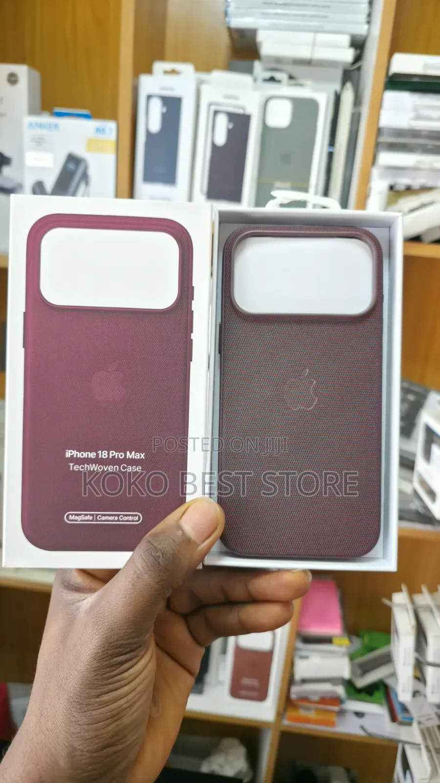 iPhone 18 Pro Max TechWoven Case
MagSafe Camera Control