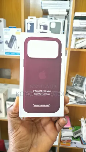 iPhone 18 Pro Max TechWoven Case
MagSafe Camera Control